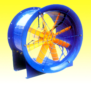 BYG型低噪軸流風機輸送無腐蝕、無明顯灰度氣體,氣體溫度不得超60oC。